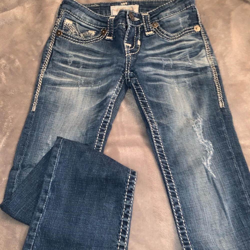 Big star boot cut jeans
